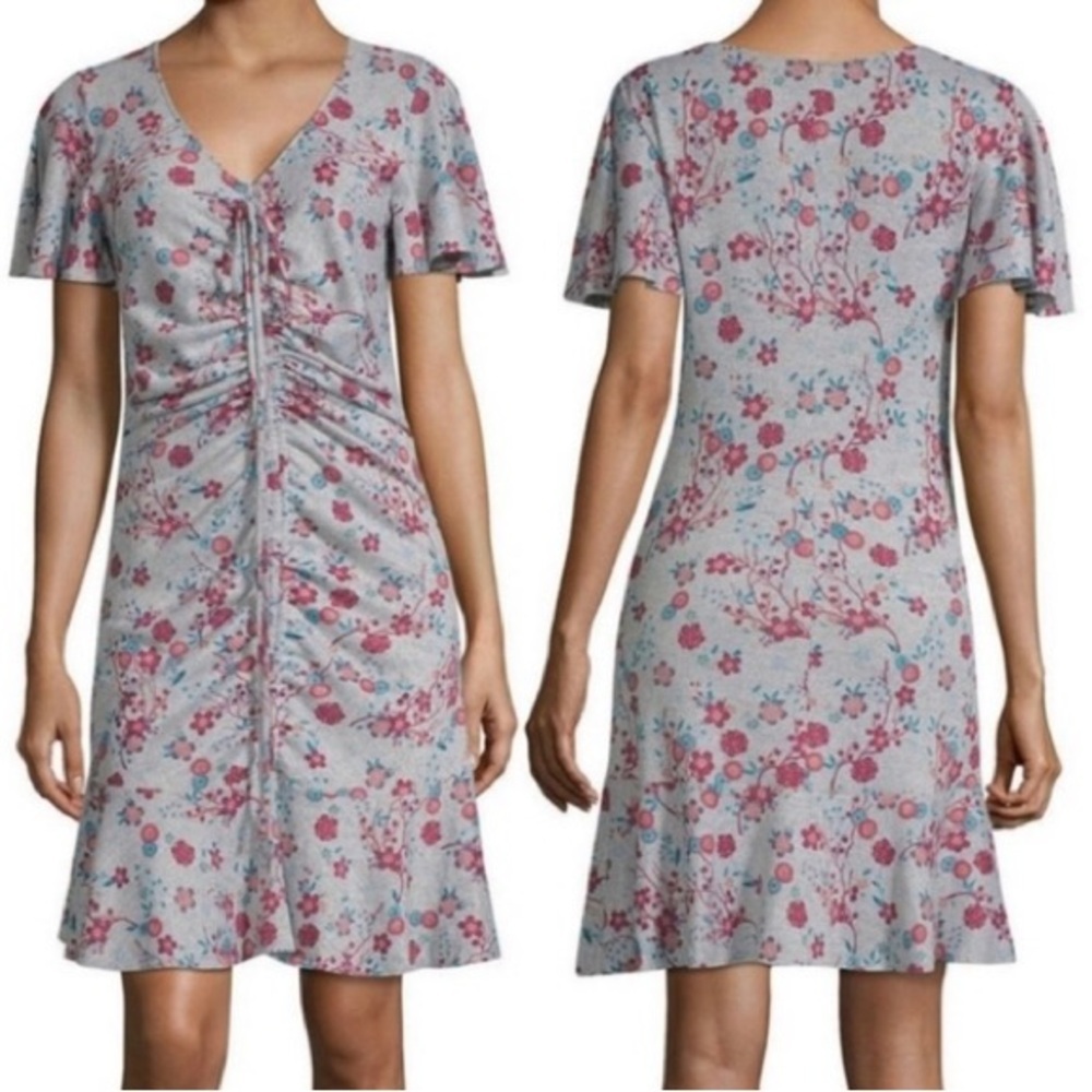 Disney Princess NEW Ruched Floral Print Stretchy Dress Sz XXL